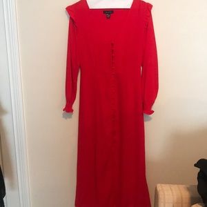 New look ASOS button down maxi dress